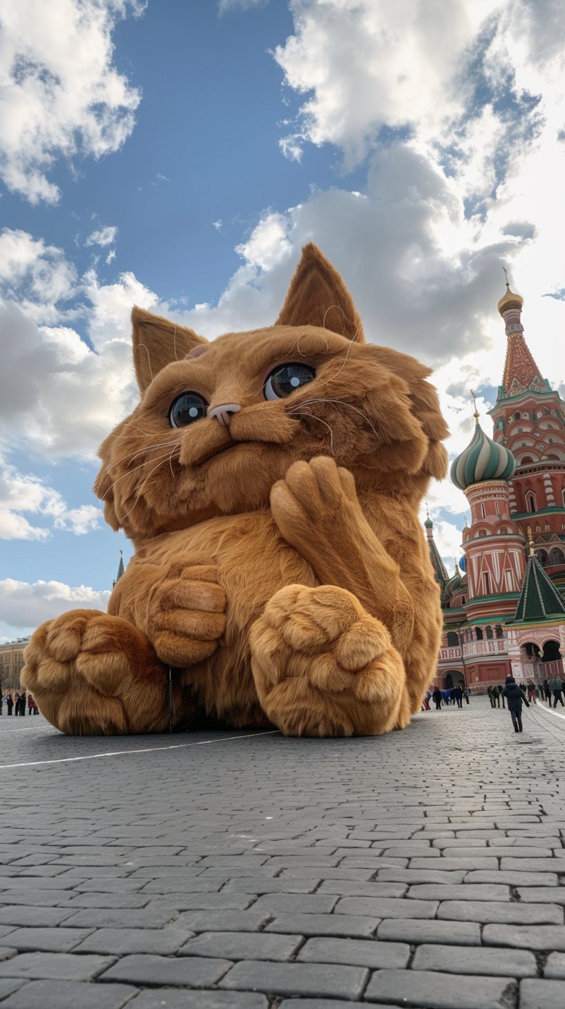 Giants over Moscow — VFX Film for Social — case hero